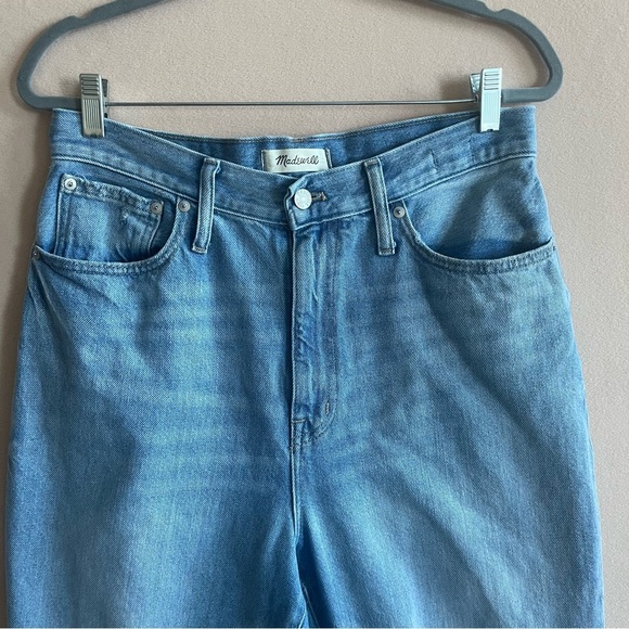 Madewell Women’s The Momjean in Gilford Wash Ripped‎ Edition size 30 High Waist - Picture 3 of 15